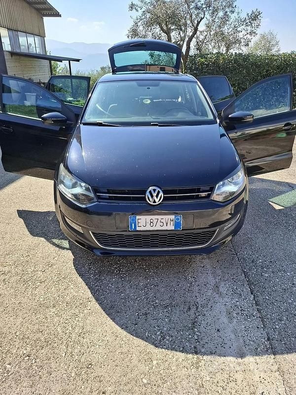 Usata VW Polo 90 CV (66 kW) 2011 Nero Berlina