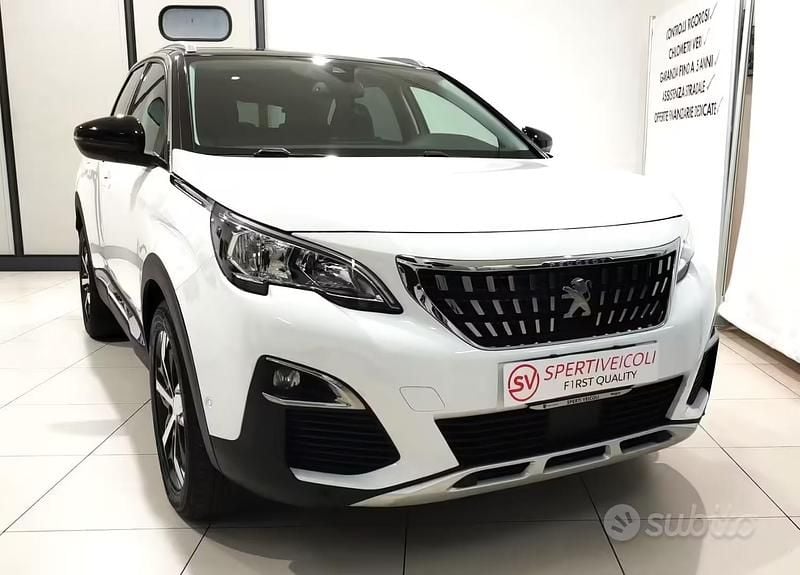 Usata Peugeot 3008 Allure 130 CV (95 kW) 2018 Bianco SUV