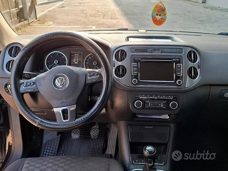 Usata VW Tiguan Sport 110 CV (80 kW) 2012 Nero SUV