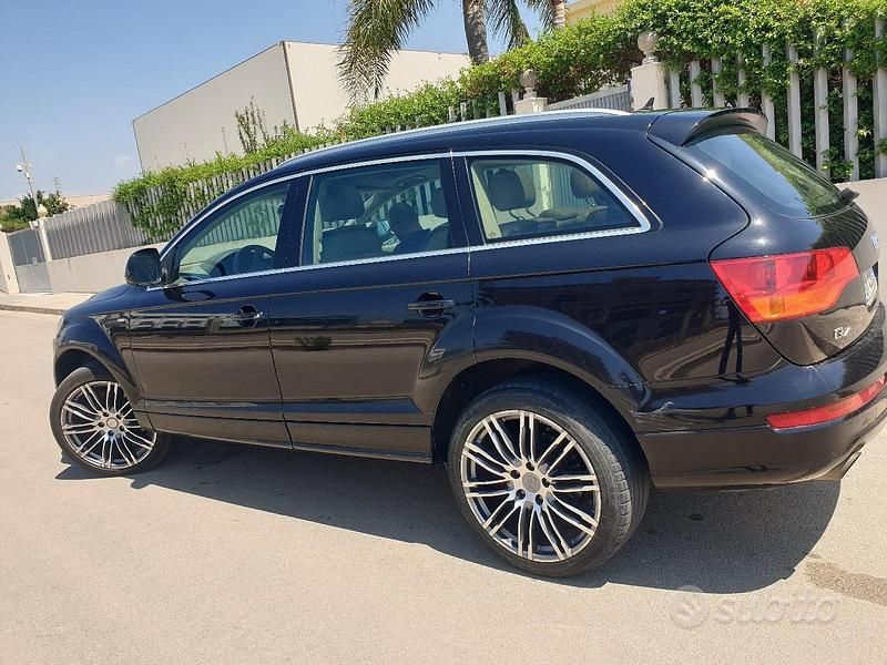 Usata Audi Q7 S-Line 240 CV (176 kW) 2009 Nero SUV