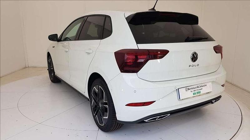 Nuova VW Polo R-line 95 CV (69 kW) 2025 Bianco pastello Berlina