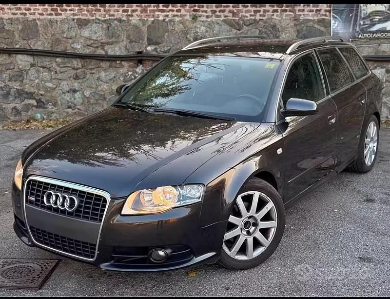 Usata Audi A4 S-Line 140 CV (102 kW) 2008 Nero Station wagon