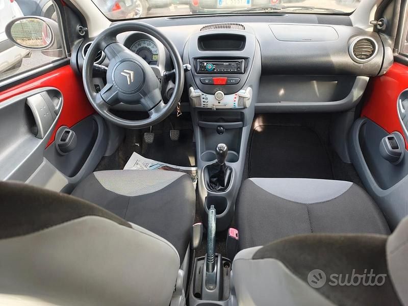 Usata Citroën C1 68 CV (50 kW) 2008 Rosso Utilitaria