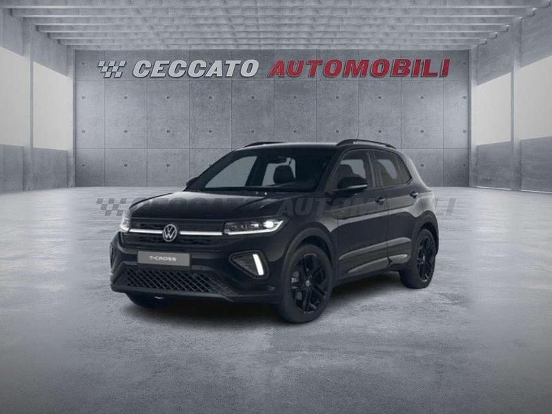 Nuova VW T-Cross R-line 116 CV (85 kW) 2025 Nero SUV