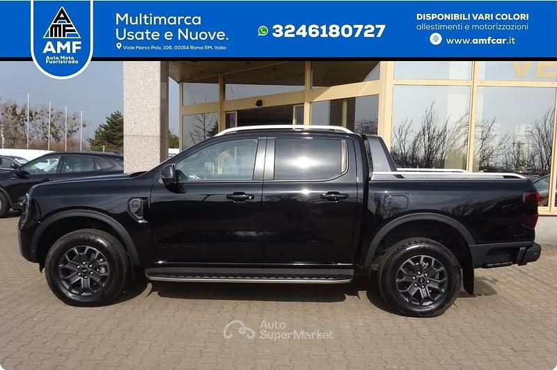 Usata Ford Ranger Wildtrack 205 CV (150 kW) 2024 Nero Pick-up