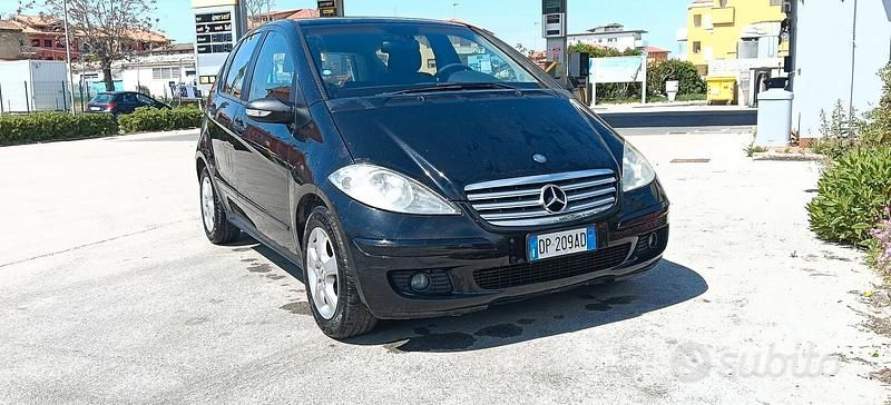 Usata Mercedes A160 90 CV (66 kW) 2007 Nero Berlina