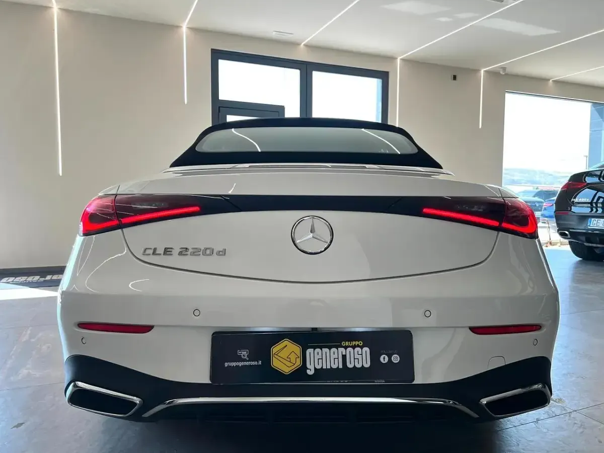 Usata Mercedes CLE220 AMG Line Premium 197 CV (144 kW) 2025 Bianco Cabrio