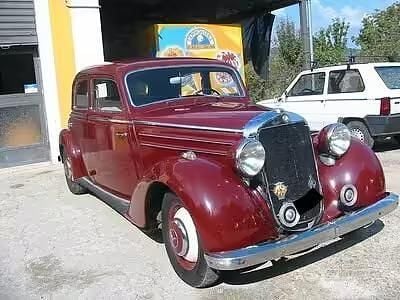 Usata Mercedes 170 1950 Rosso Berlina