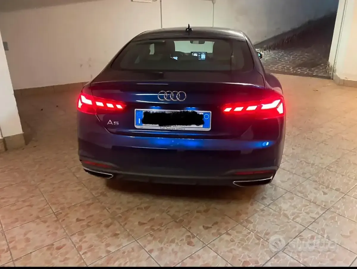 Usata Audi A5 170 CV (125 kW) 2020 Blu Coupé