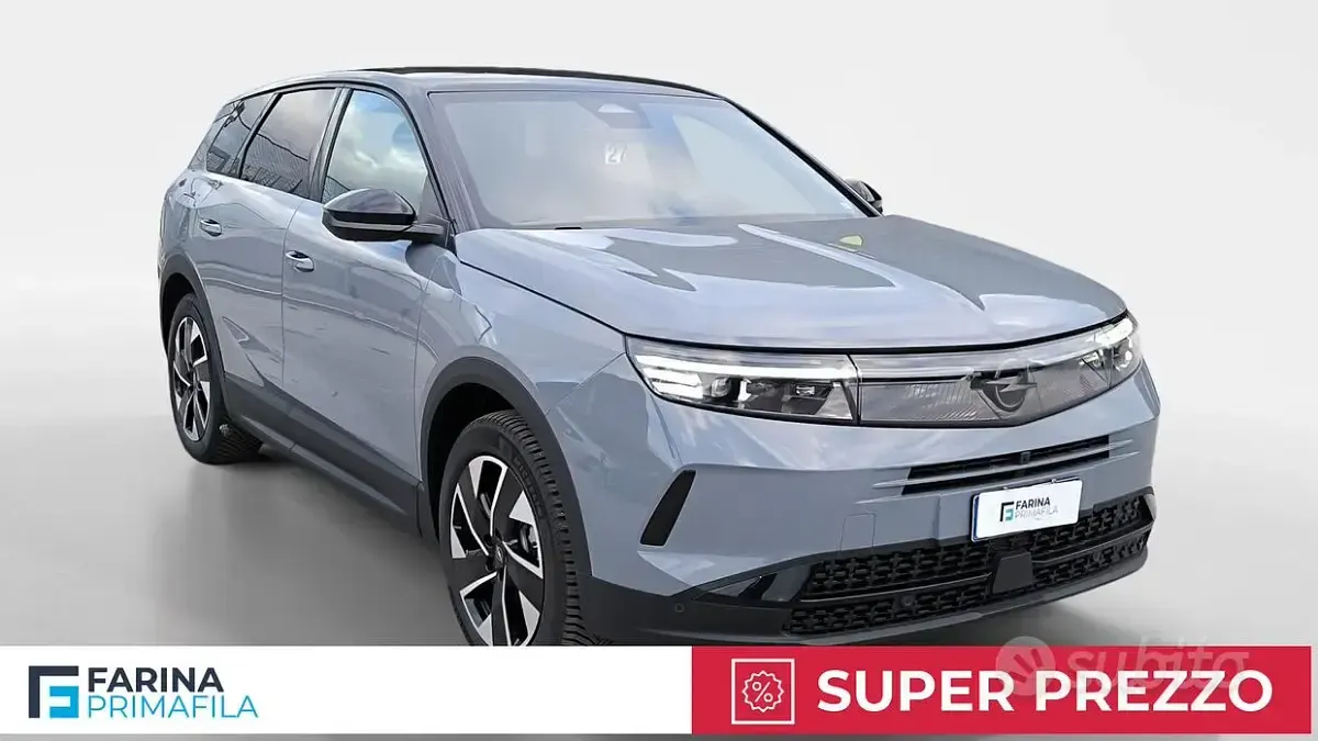 Nuova Opel Grandland X 136 CV (100 kW) 2025 Grigio SUV