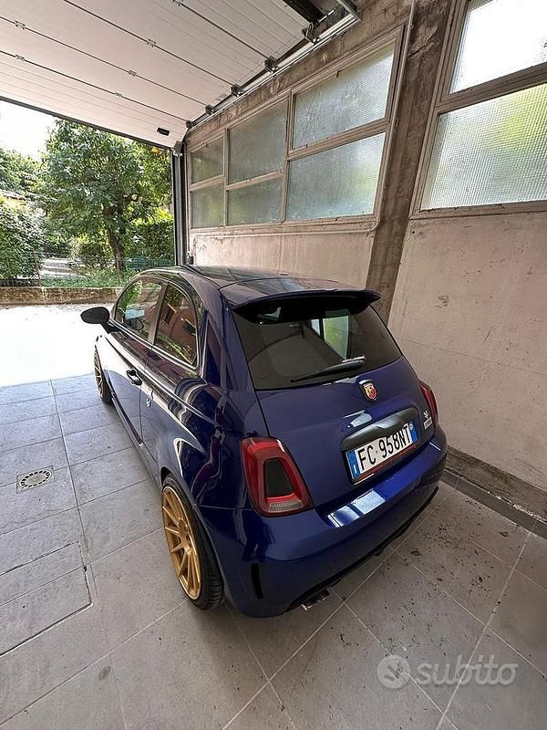 Usata Abarth 595 Competizione 160 CV (117 kW) 2016 Blu Coupé