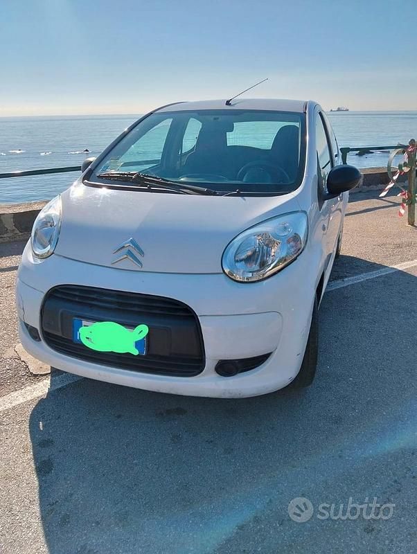 Usata Citroën C1 68 CV (50 kW) 2012 Bianco Utilitaria