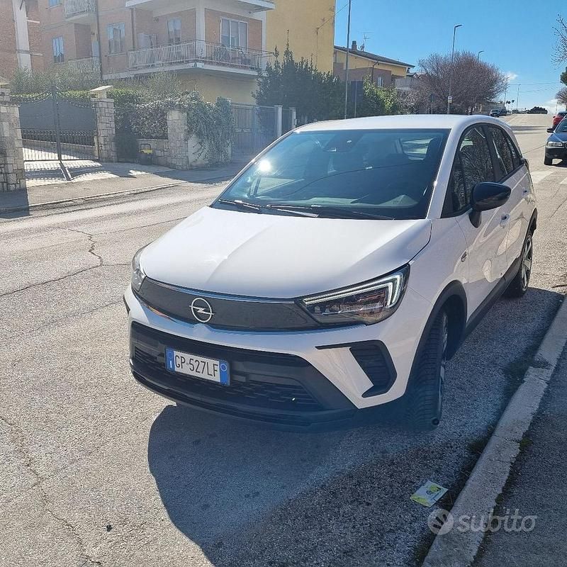 Usata Opel Crossland 110 CV (80 kW) 2023 Bianco SUV