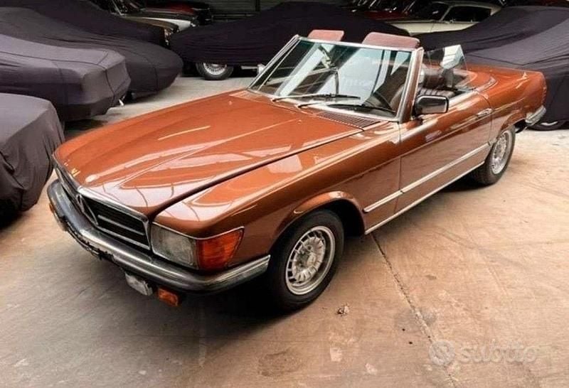 Usata Mercedes SL280 1970 Marrone Cabrio