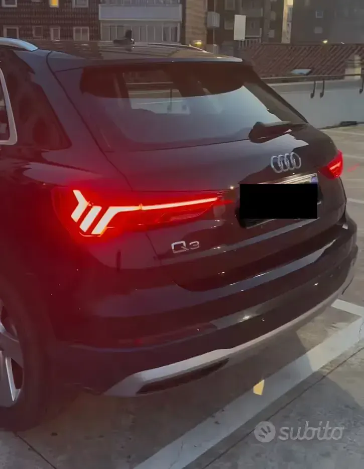 Usata Audi Q3 Advanced 150 CV (110 kW) 2021 Nero SUV