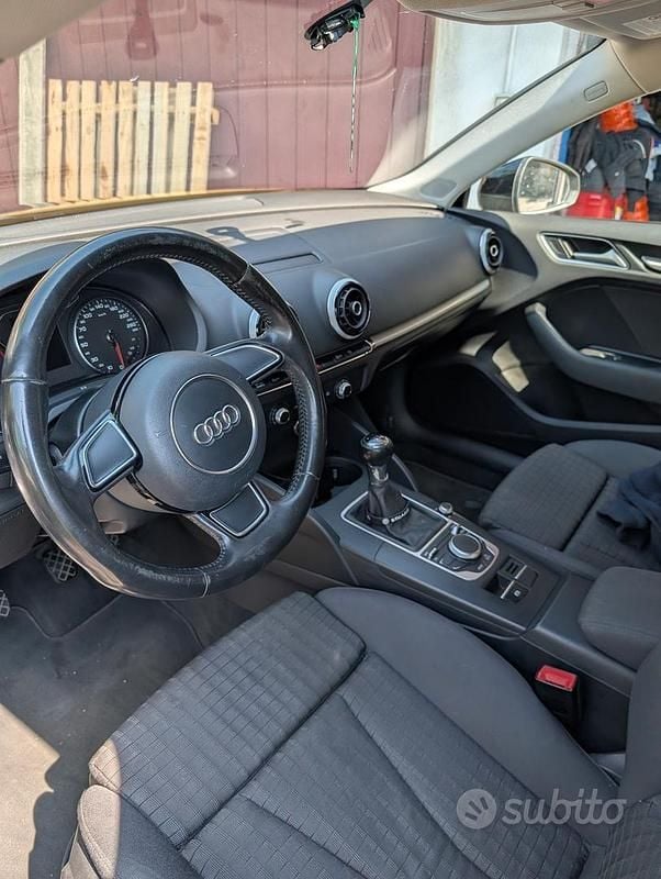 Usata Audi A3 122 CV (89 kW) 2013 Nero Berlina