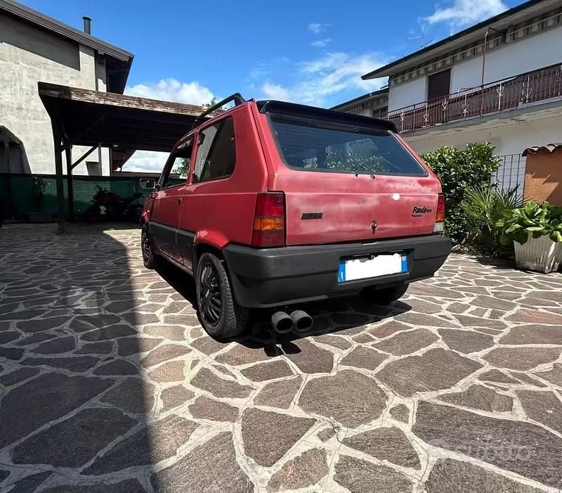 Usata Fiat Panda 39 CV (28 kW) 2000 Rosso Berlina