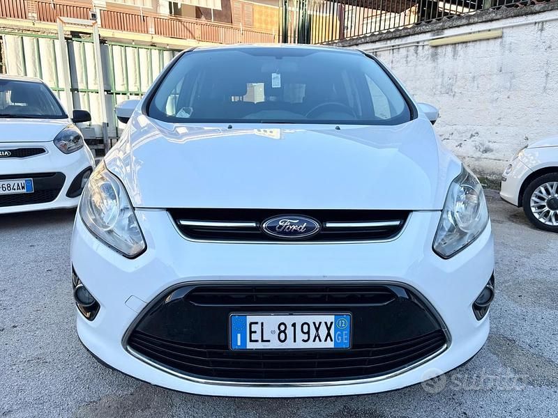 Usata Ford C-MAX Titanium 116 CV (85 kW) 2012 Bianco Monovolume