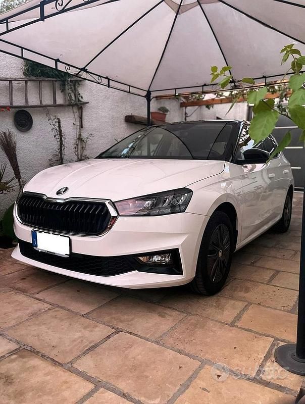 Usata Skoda Fabia Style 95 CV (69 kW) 2024 Bianco Utilitaria