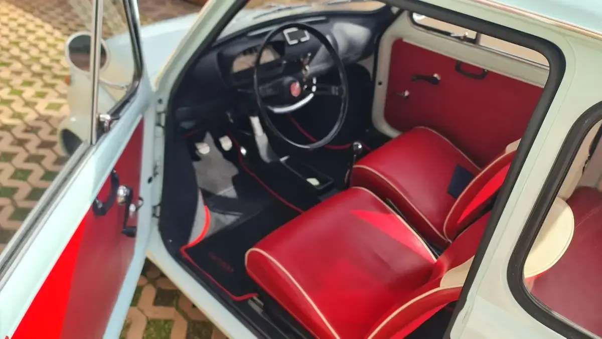 Usata Fiat 500 18 CV (13 kW) 1972 Blu/azzurro Utilitaria