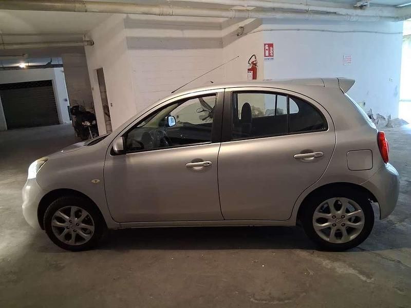 Usata Nissan Micra Visia 80 CV (58 kW) 2016 Argento Utilitaria