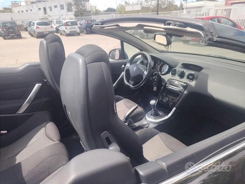 Usata Peugeot 308 CC Allure 114 CV (83 kW) 2014 Nero Cabrio