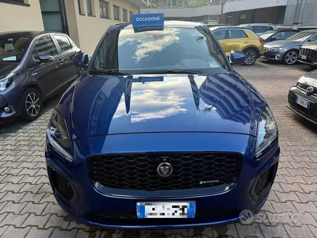 Usata Jaguar E-Pace R-Dynamic 163 CV (119 kW) 2021 Blu SUV