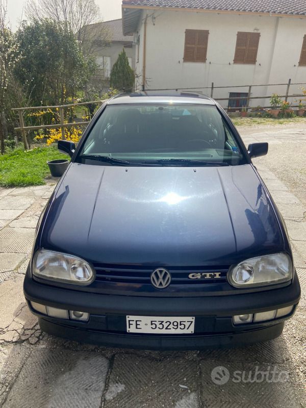 Usata VW Golf III GTI 116 CV (85 kW) 1993 Blu Berlina
