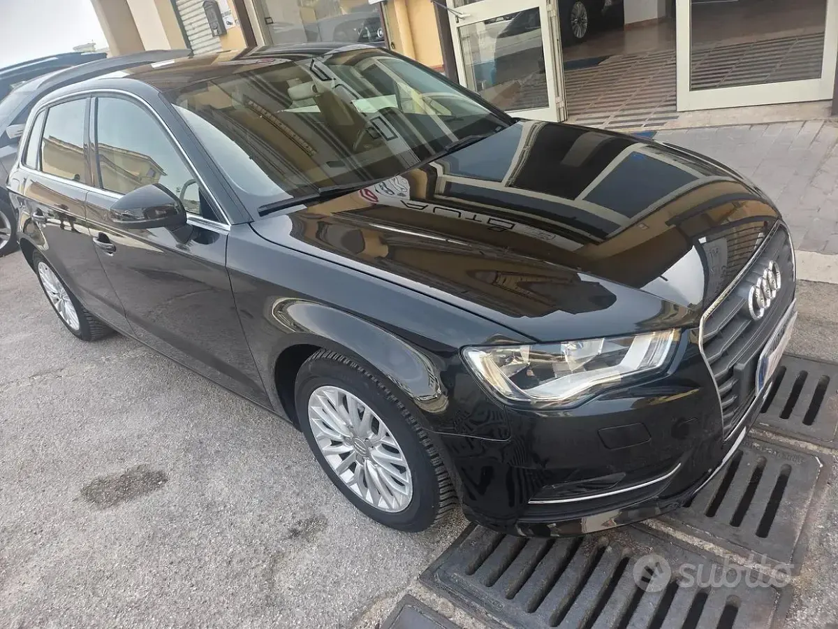 Usata Audi A3 110 CV (80 kW) 2016 Nero Berlina