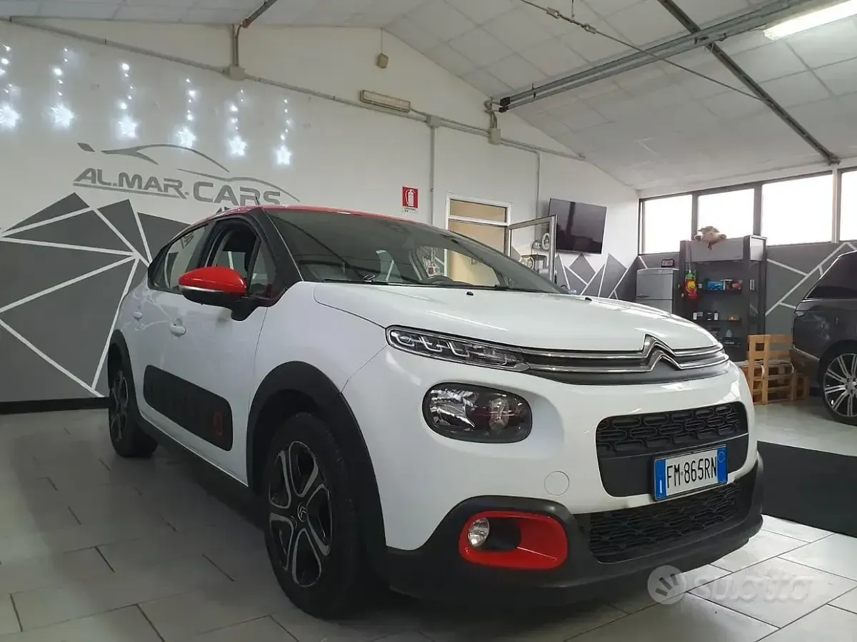 Usata Citroën C3 Feel 82 CV (60 kW) 2017 Bianco Berlina