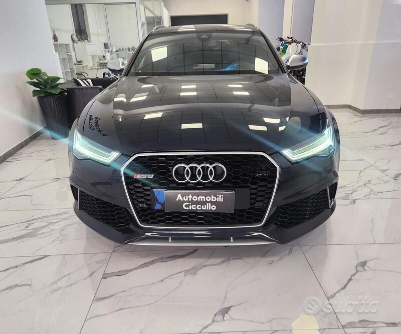 Usata Audi RS6 560 CV (411 kW) 2016 Nero Station wagon