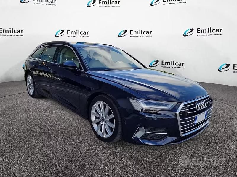 Usata Audi A6 Comfort 231 CV (169 kW) 2020 Blu met. Station wagon