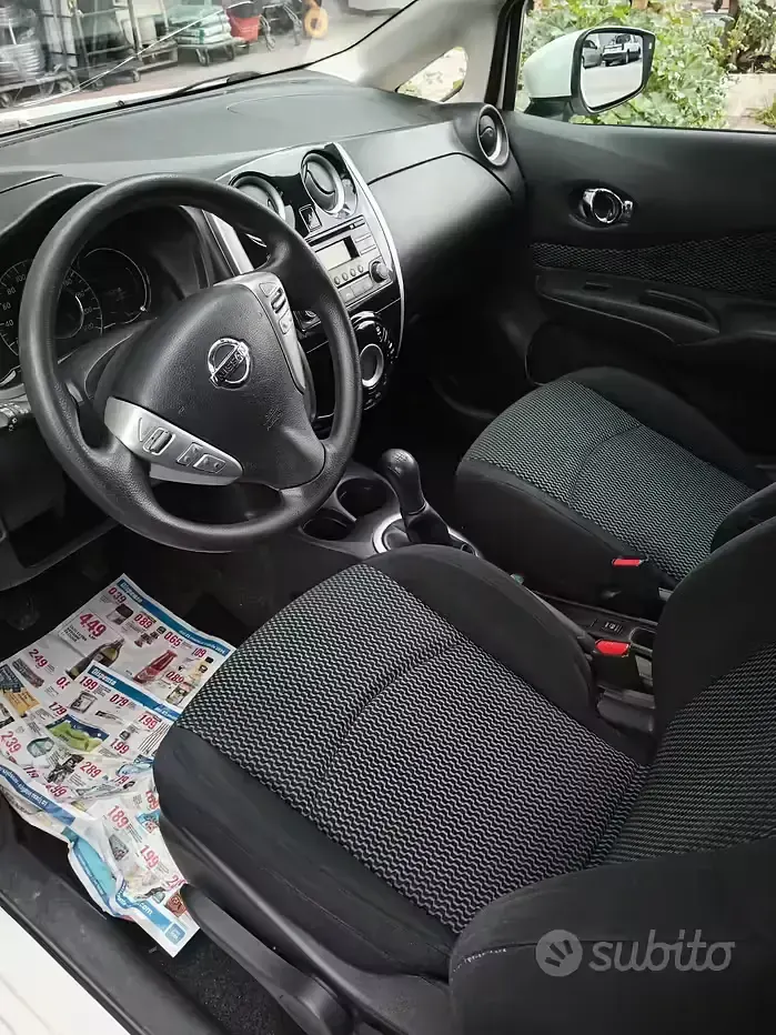 Usata Nissan Note Tekna 90 CV (66 kW) 2015 Bianco Utilitaria