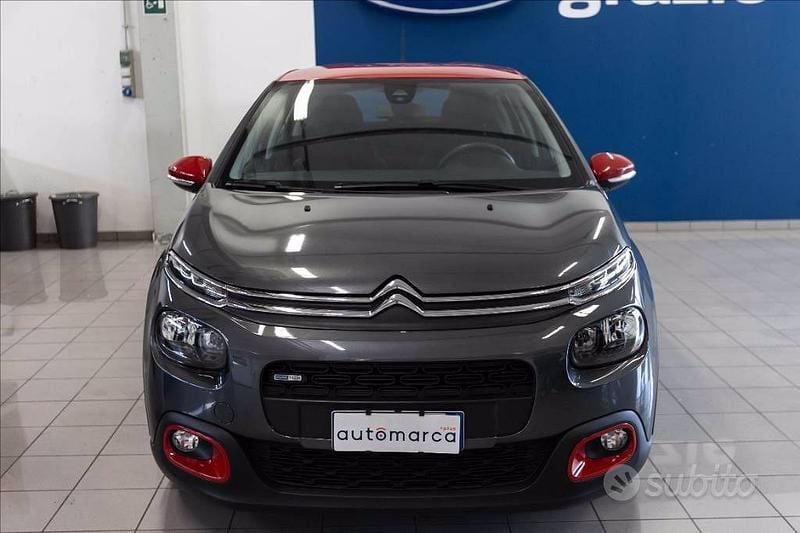 Usata Citroën C3 Feel 82 CV (60 kW) 2017 Grigio Berlina