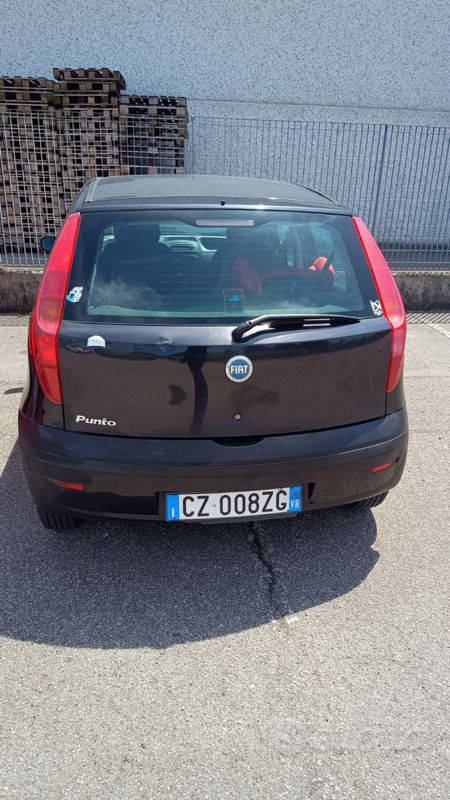 Usata Fiat Punto 60 CV (44 kW) 2006 Nero Utilitaria