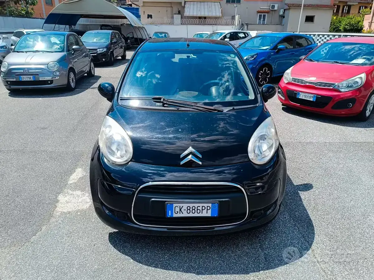 Usata Citroën C1 Seduction 68 CV (50 kW) 2012 Nero Utilitaria
