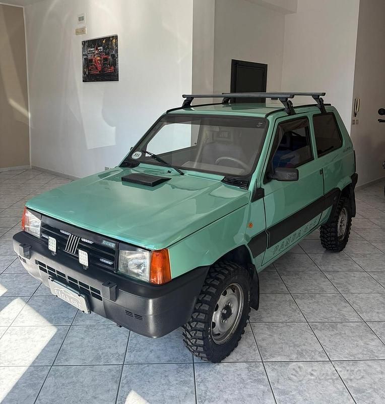 Usata Fiat Panda 4x4 Club 54 CV (39 kW) 1998 Verde Utilitaria