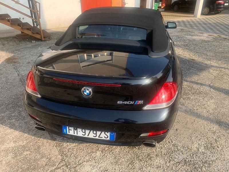 Usata BMW 630 Cabriolet 258 CV (189 kW) 2006 Nero Cabrio