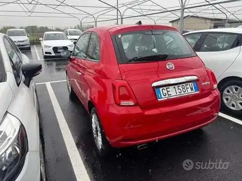 Usata Fiat 500 70 CV (51 kW) 2021 Rosso Utilitaria