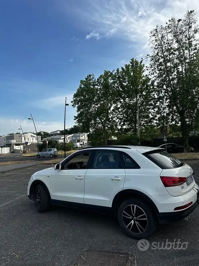 Usata Audi Q3 Advanced Plus 177 CV (130 kW) 2013 Bianco SUV