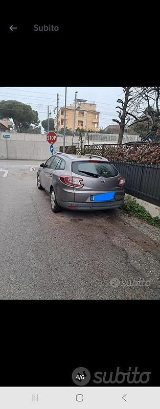 Usata Renault Mégane 110 CV (80 kW) 2012 Grigio Berlina