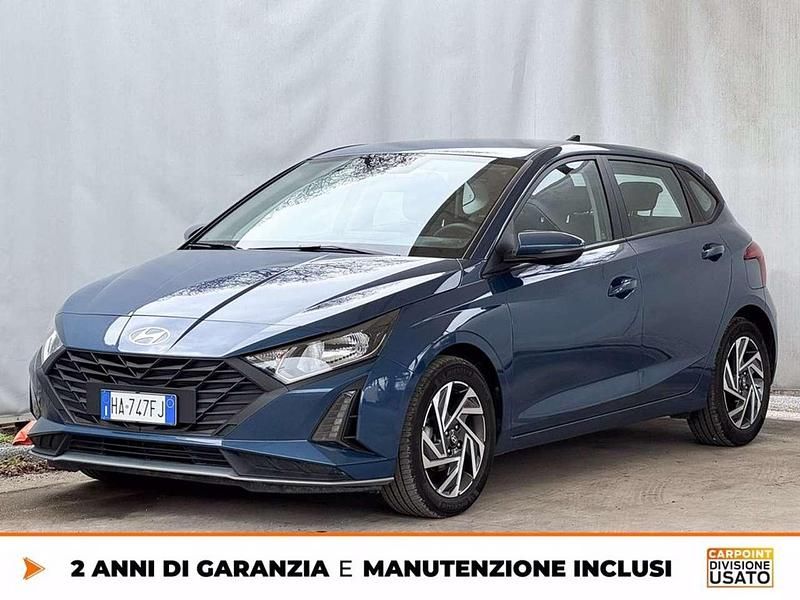Usata Hyundai i20 79 CV (58 kW) 2025 Blu Utilitaria