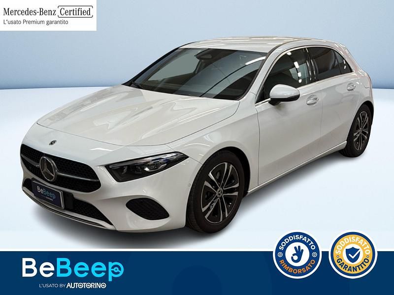 Usata Mercedes A250 Advanced Plus 224 CV (164 kW) 2023 Bianco pastello Berlina