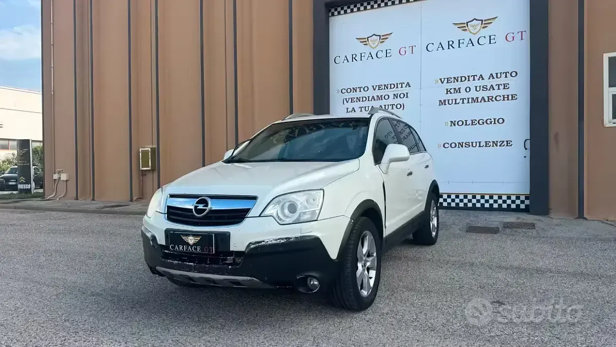 Usata Opel Antara 150 CV (110 kW) 2009 Bianco SUV