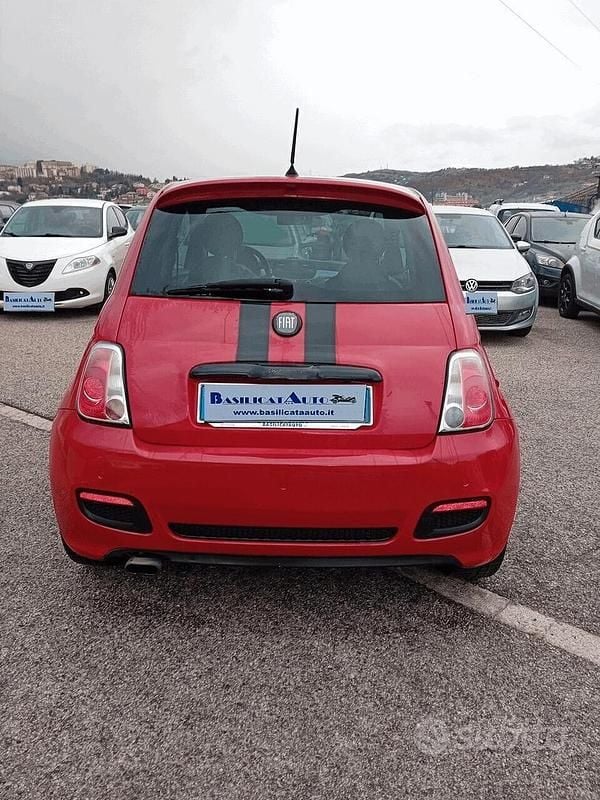 Usata Fiat 500 Sport 69 CV (50 kW) 2015 Rosso Berlina