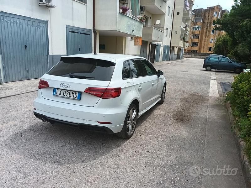 Usata Audi A3 2019 Bianco Berlina