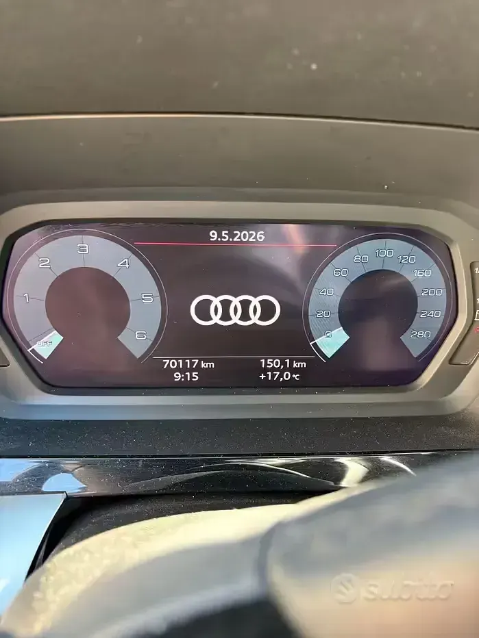 Usata Audi A3 116 CV (85 kW) 2020 Grigio Berlina