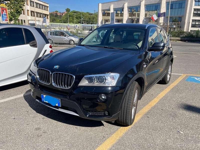 Usata BMW X3 Sport Line 204 CV (150 kW) 2014 Nero SUV