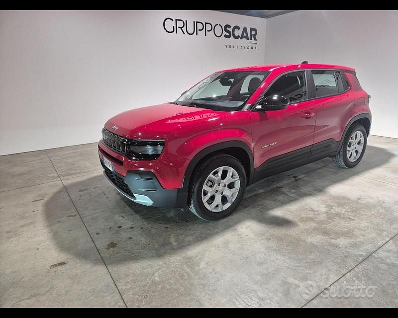 Usata Jeep Avenger 100 CV (73 kW) 2024 Rosso SUV