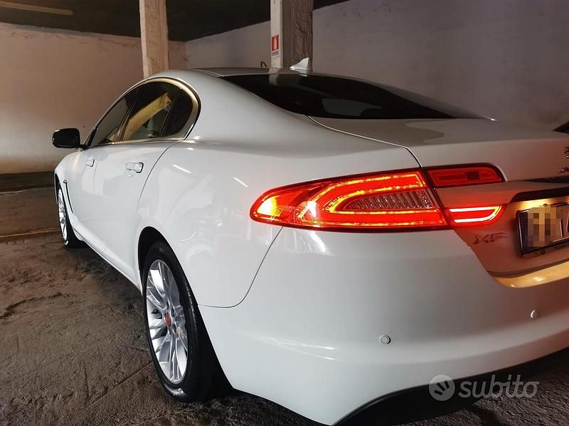 Usata Jaguar XF 163 CV (119 kW) 2015 Bianco Berlina
